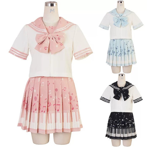 【部分现货】bodyline全新日牌钢琴柄jk套装水手服古早款再贩萌