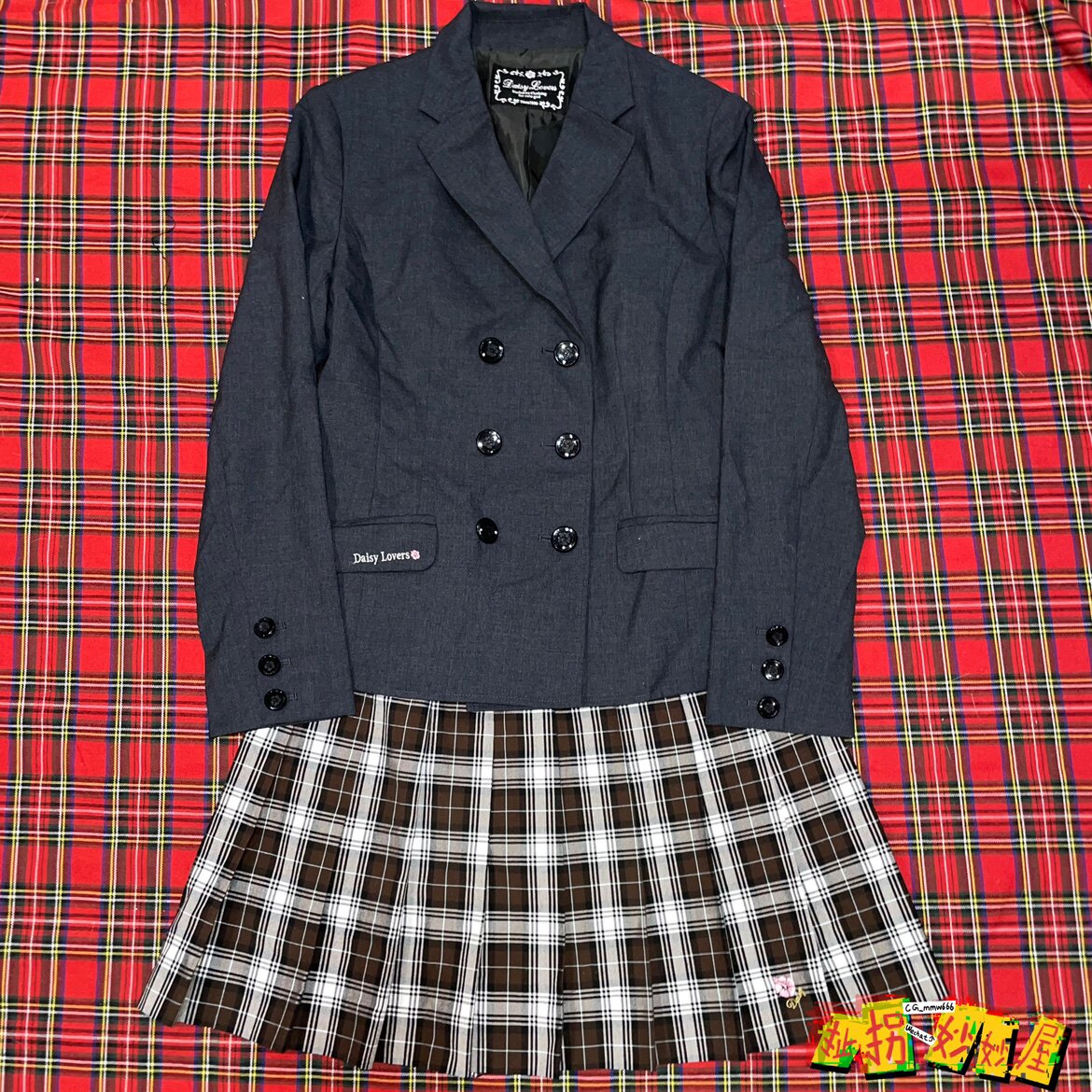 【现货掉落】Daisylovers日牌中古稀有孤品可爱西服套装jk制服