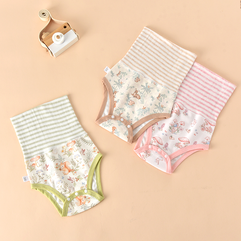护肚围婴儿护肚子肚围纯棉新生儿护脐带宝宝防着凉a类肚兜腹围裤