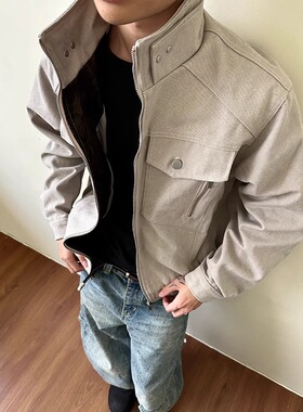 MADEEXTREME 蛇年限定座山蟒工装外套春季美式做旧宽松夹克男女