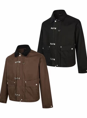 EME正品改良经典N-1甲板服夹克美式水洗做旧龙虾扣飞行员短款外套