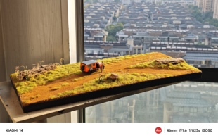 微缩模型场景定制64比例1/35比例等车模兵人场景