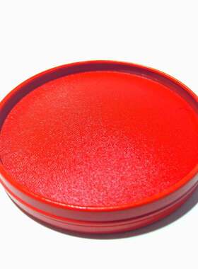 亚信3号红色工艺印泥 印台 财务用品 印章泥 印鉴泥  红泥
