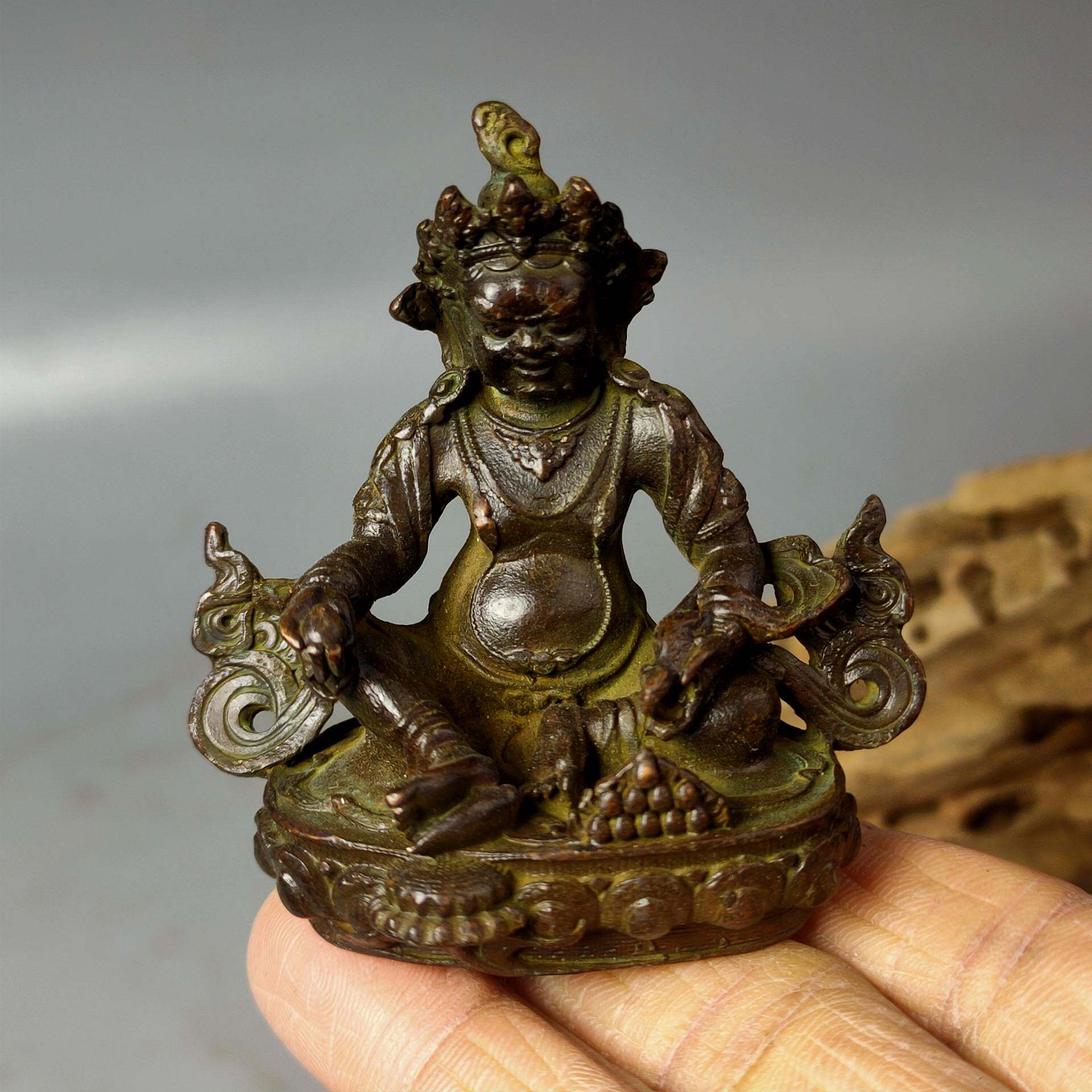 仿古做旧工艺品摆件佛像收藏文玩 藏佛