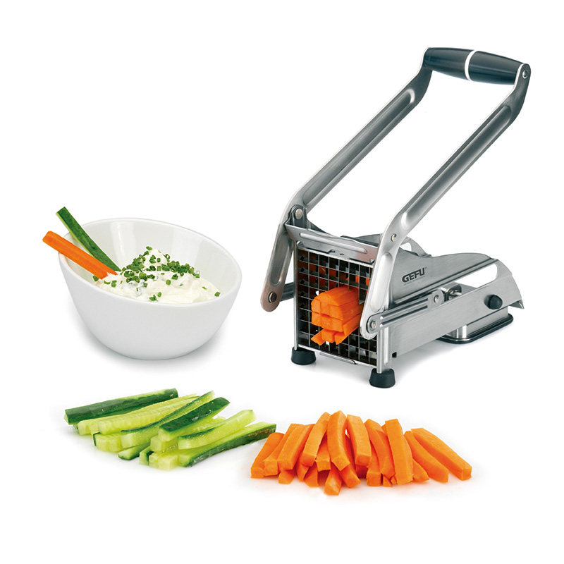 GEFU不锈钢多功能切菜器家用手动薯条切刀土豆切条器厨房用品
