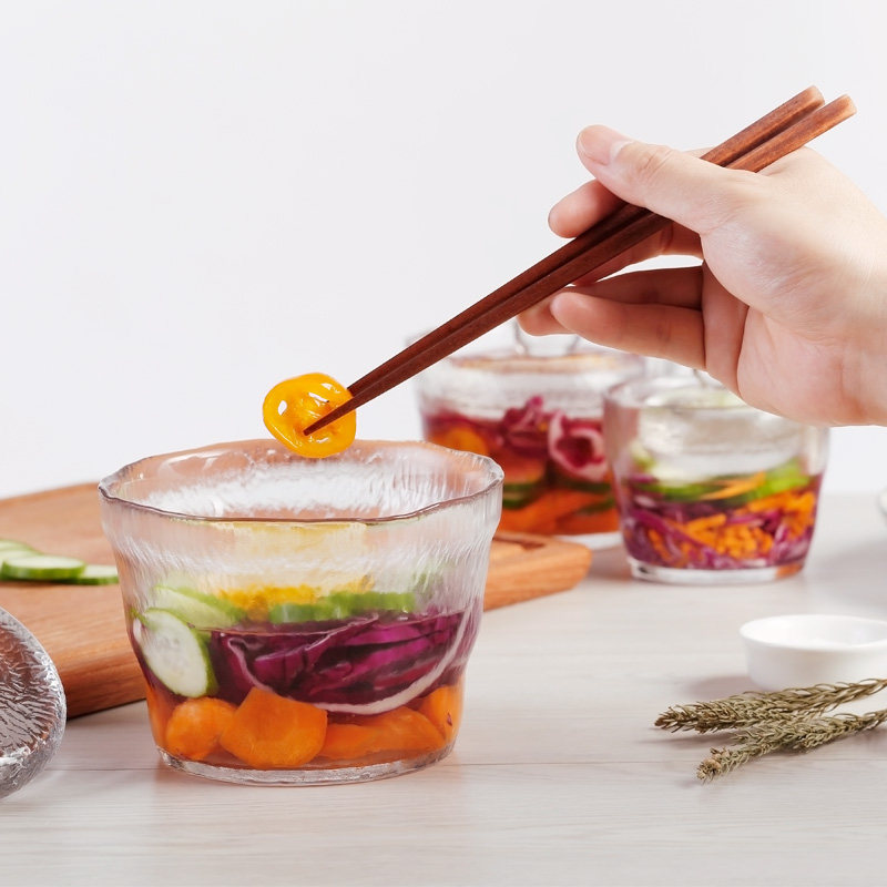 Kinto日本一夜渍腌菜罐家用玻璃泡菜罐带盖咸菜罐腌制神器