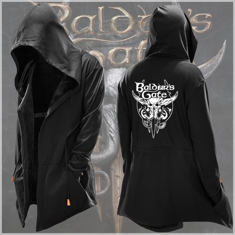 边披风潮流衣服连帽衫外套卫衣