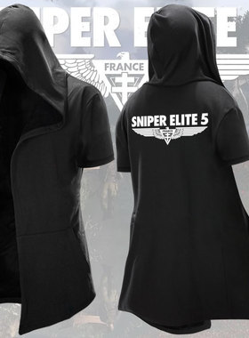 狙击精英5风衣steam周边Sniper Elite5特工卫衣服PS4游戏长袖外套