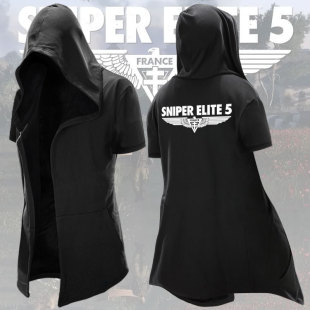 狙击精英5风衣steam周边Sniper Elite5特工卫衣服PS4游戏长袖外套