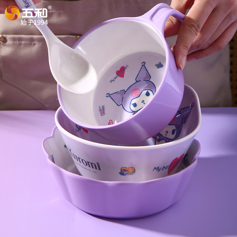 五和库洛米儿童吃饭餐具