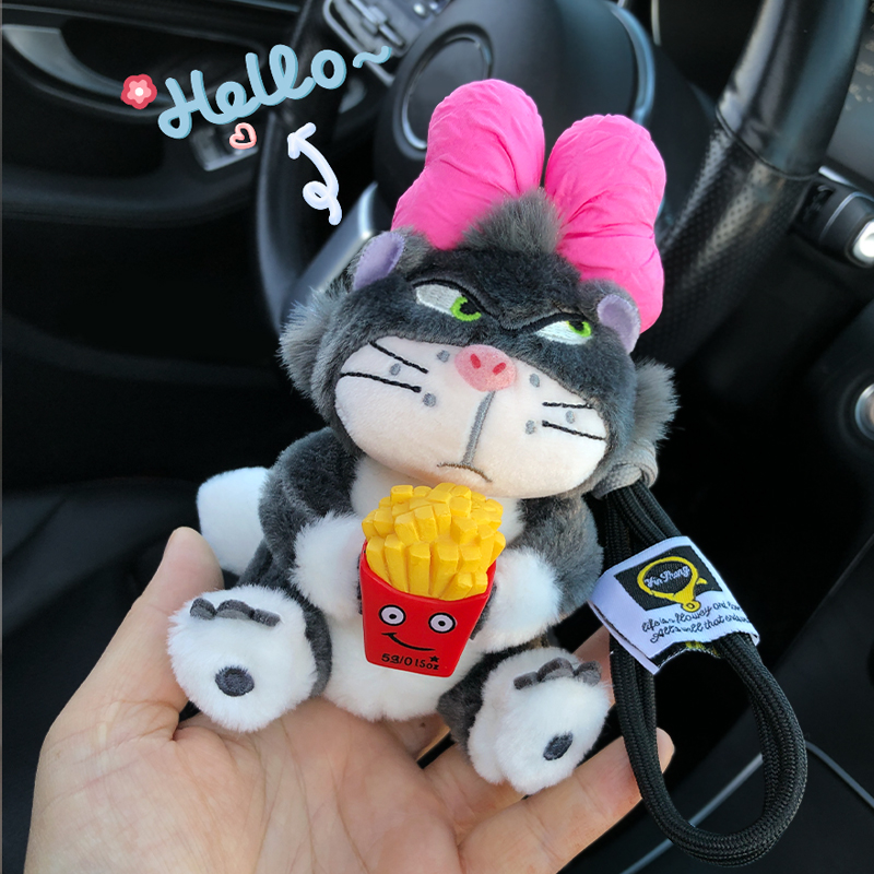 可爱猫咪汽车钥匙扣包包挂件