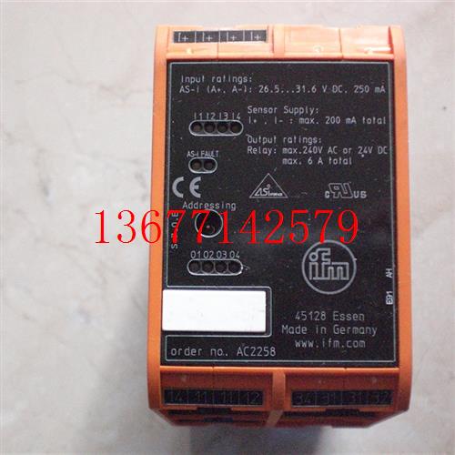 议价* AC2258  SR0151 AC1375 易福门 IFM AS-i模块 原装现货