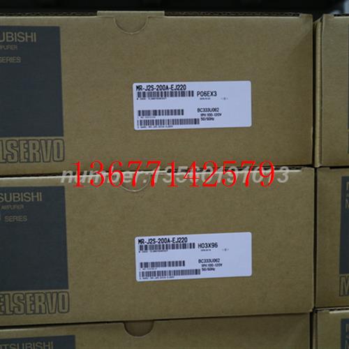 议价MR-J2S-70B/100B/200B/350B-EB原装全新三菱驱动器质保一年