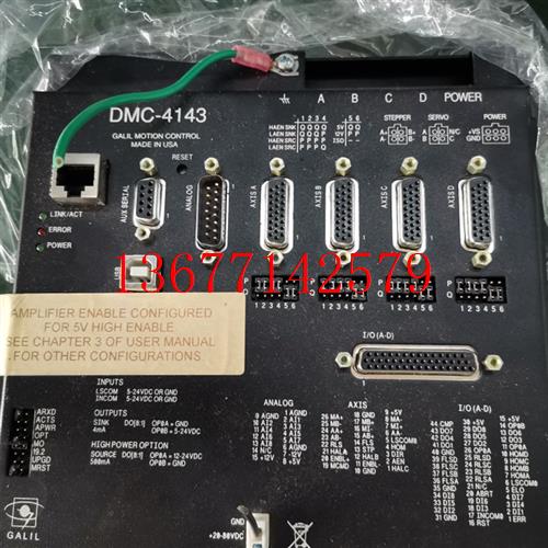 议价现货直发GALIL运动控制器DMC-4143原装拆机包好用功能齐全