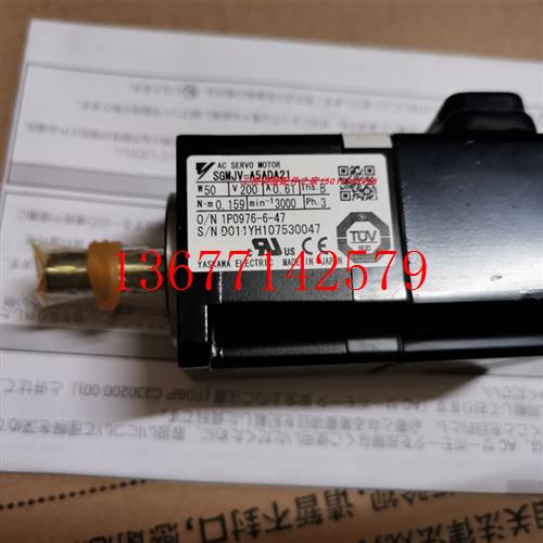 议价安川原装SGMGV-1EADC21/1EDDA61/2C/6B/6E伺服电机现货请询价