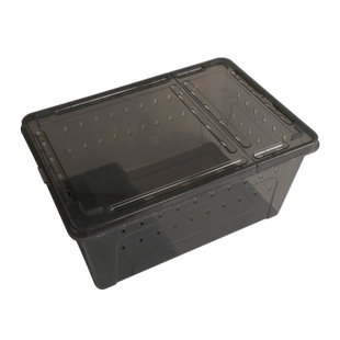 仓鼠笼透明带透气孔金丝熊刺猬蜜袋鼯塑料笼子宠物饲养箱窝外带笼