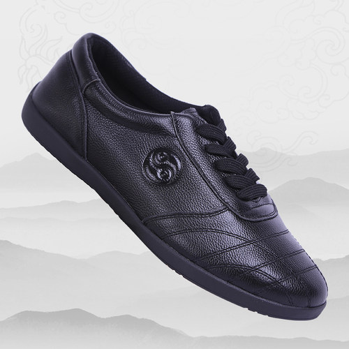 陈家沟春夏秋冬季新款真皮太极鞋