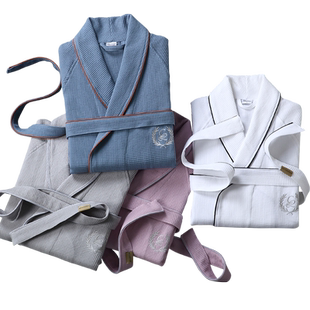 男女2026新款浴袍纯棉吸水速干四季通用酒店睡袍秋冬洗澡游泳浴衣