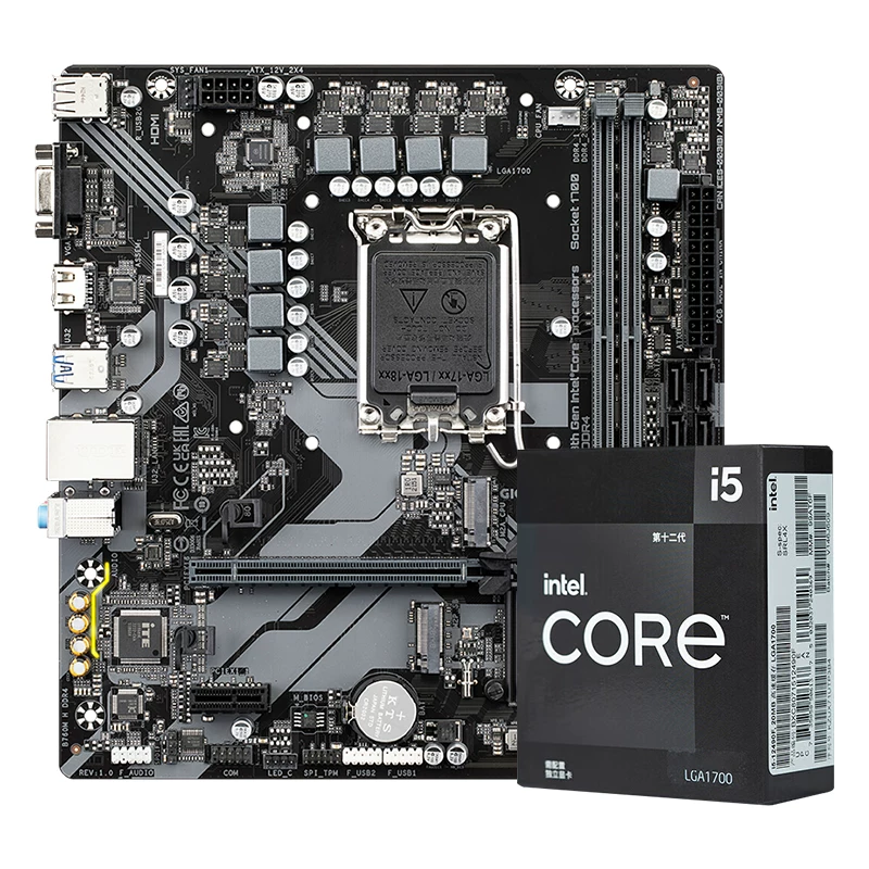Motherboard, set, 760m, intel core i5, intel core i513400