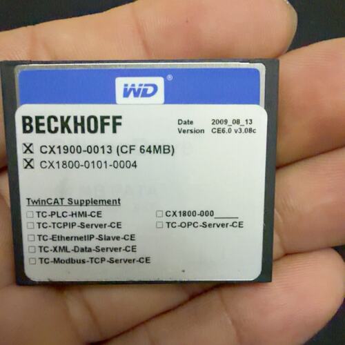 （议价）Beckhoff CX1900-0013 CF卡 64MB