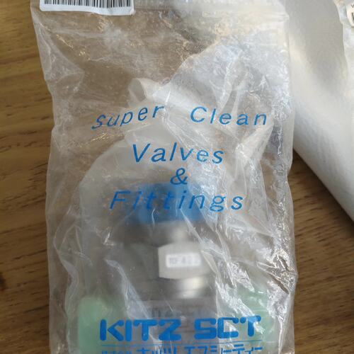 （议价）全新未拆封北泽隔膜阀 KITZ 1/2手动隔膜阀型号VLD8