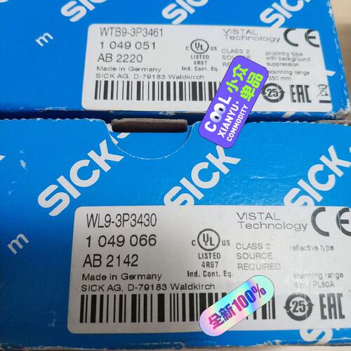 （议价）西克WTB9-3P3461 WL9-3P3430 全新原