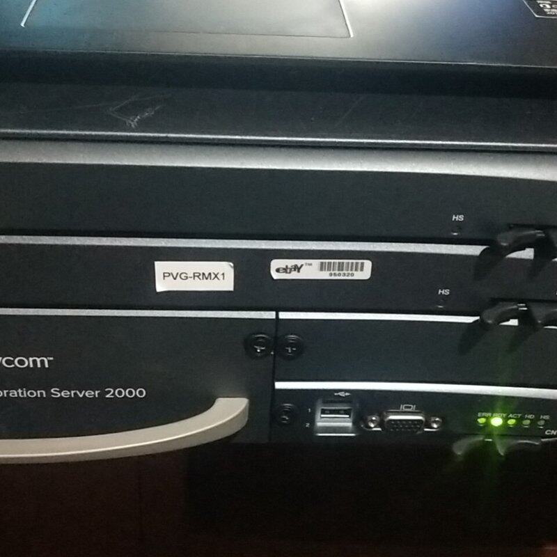 （议价）宝利通Polycom Rmx2000视频会议MCU. 二手有
