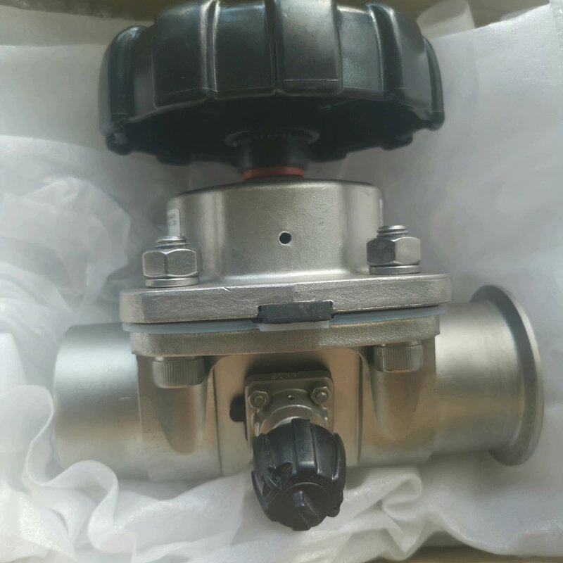（议价）隔膜阀。带取样阀门，全新未使用。价格实惠。卫生级，双