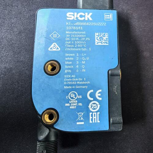 （议价）西克SICK颜色识别传感器，型号KTX-WB9A64225U