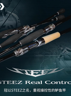 25/26款DAIWA达亿瓦STEEZ RC史帝兹路亚竿泛用鲈鱼竿四弟子钓竿