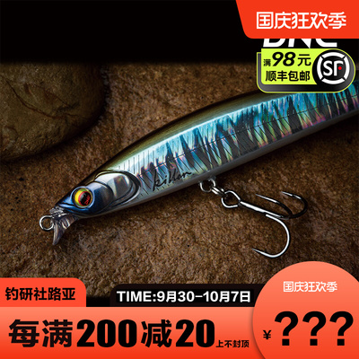 新款DNE去路亚 浅杀米诺慢浮水远投饵翘嘴专杀拟假饵鲈鱼饵