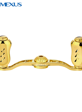 Gomexus革梦士钛合金握丸双摇臂CQ101鼓轮水滴轮禧玛诺改装件