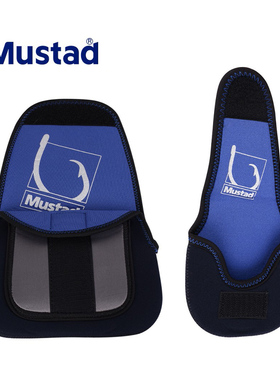 Mustad慕斯达纺车轮包水滴轮包渔具包加厚潜水布保护套钓鱼包