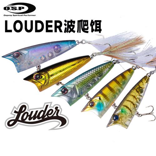 新款LOUDER波爬饵超远投路亚饵