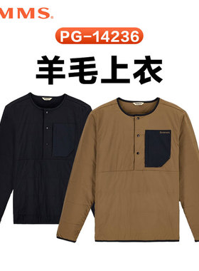 SIMMS新品PG-14236羊毛上衣秋冬保暖舒适休闲防水钓鱼服