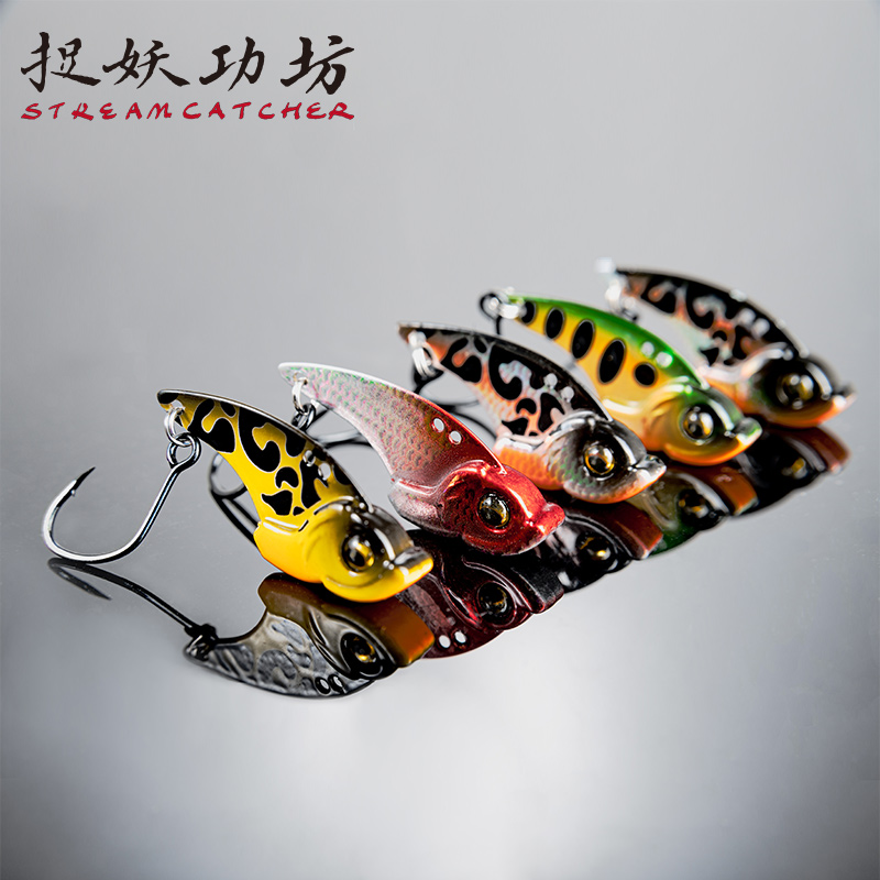 捉妖功坊川擒豹VIB溪流路亚饵