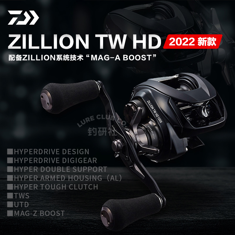 达瓦黑子龙水滴轮ZILLIONTWHD