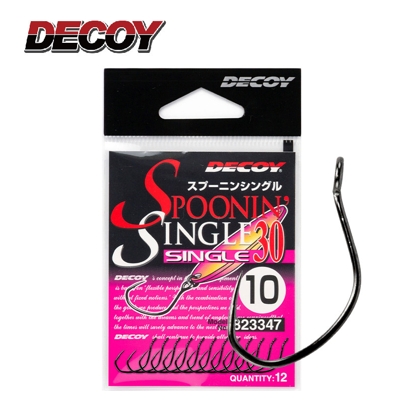 胜一SINGLE30锋利倒刺大眼单钩