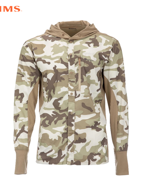 新款SIMMS夏季防晒服INTRUDER钓鱼服长袖连帽冰丝透气速干防晒衣