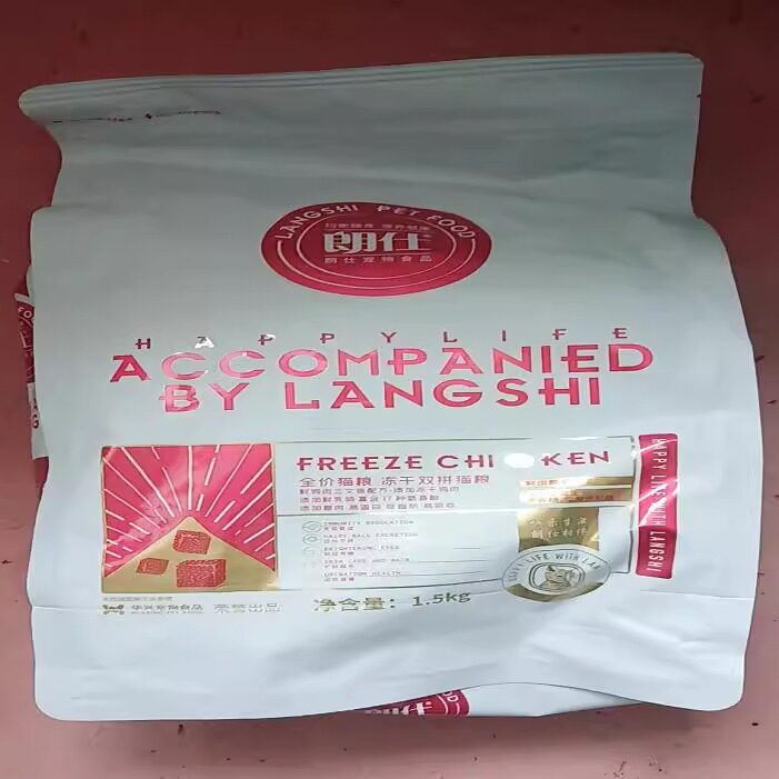 朗仕猫粮冻干双拼鲜肉成图片