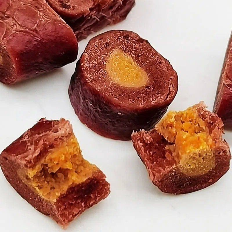 狗狗零食蛋黄牛肉粒牛肉条高钙训练奖励补钙美毛零食宠物磨牙棒