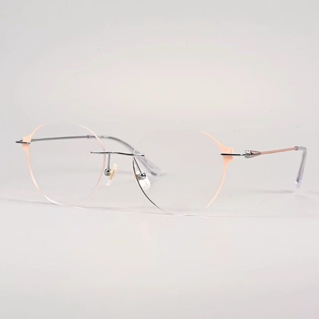无框眼镜近视眼镜架男女同款时尚无框百搭镜架配近视镜防蓝光V503,ZIPPO/瑞士军刀/眼镜,定制成品光学镜,淘宝优惠券,粉丝福利购,淘宝优惠卷