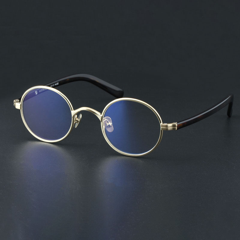 复古钛框眼镜框男 圆框近视眼镜架 文艺纯超轻眼镜全框眼镜5014,ZIPPO/瑞士军刀/眼镜,眼镜架,淘宝优惠券,粉丝福利购,淘宝优惠卷