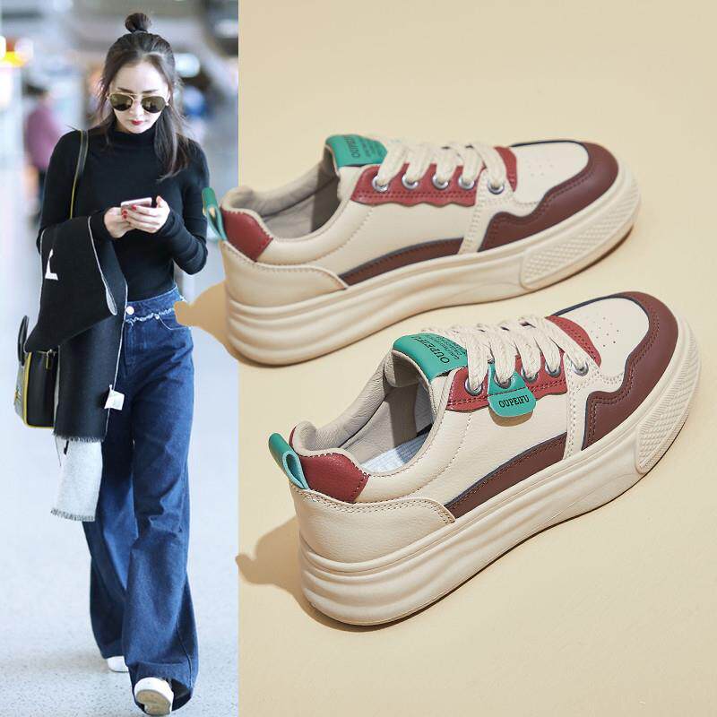 鞋子女2026春夏新款休闲百搭跑步减震运动板鞋防滑软底不累脚女鞋