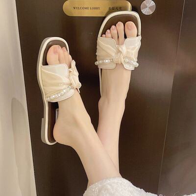 露趾凉拖鞋女外穿懒人半