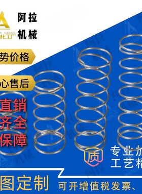 替怡合达YUF-D2D3D4D5D6D8D10-L5/10/15/20/25/30/35/50压缩弹簧