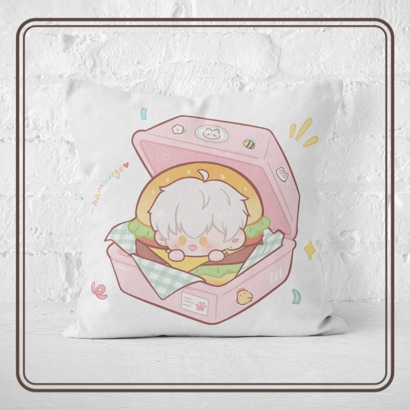 光与夜之恋周边查理苏陆沉齐司礼夏鸣星萧逸棉花娃娃方形抱枕