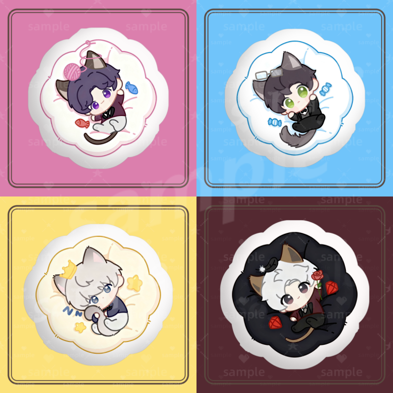 恋与深空黎深祁煜周边毛绒玩具沈星回二次元玩偶生日礼物异形抱枕