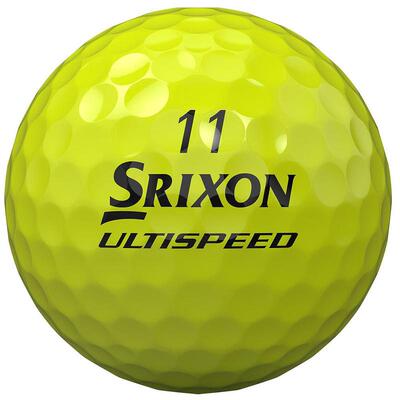 代购Srixon高尔夫球高速击球远距离高球速稳定飞行黄色11号