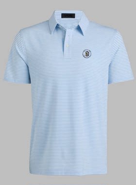 代购GFORE X 2026 U.S. OPEN美国公开赛限定款蓝白条纹高尔夫T恤